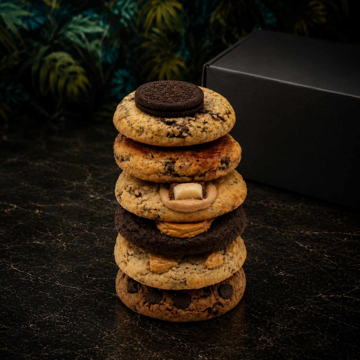 Box Surprise 6 Cookies NY Recheados