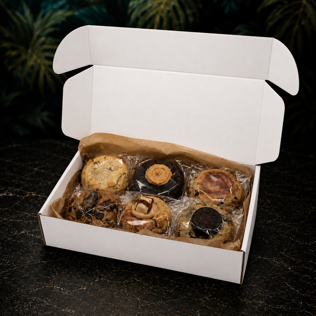 Box Surprise 6 Cookies NY Recheados