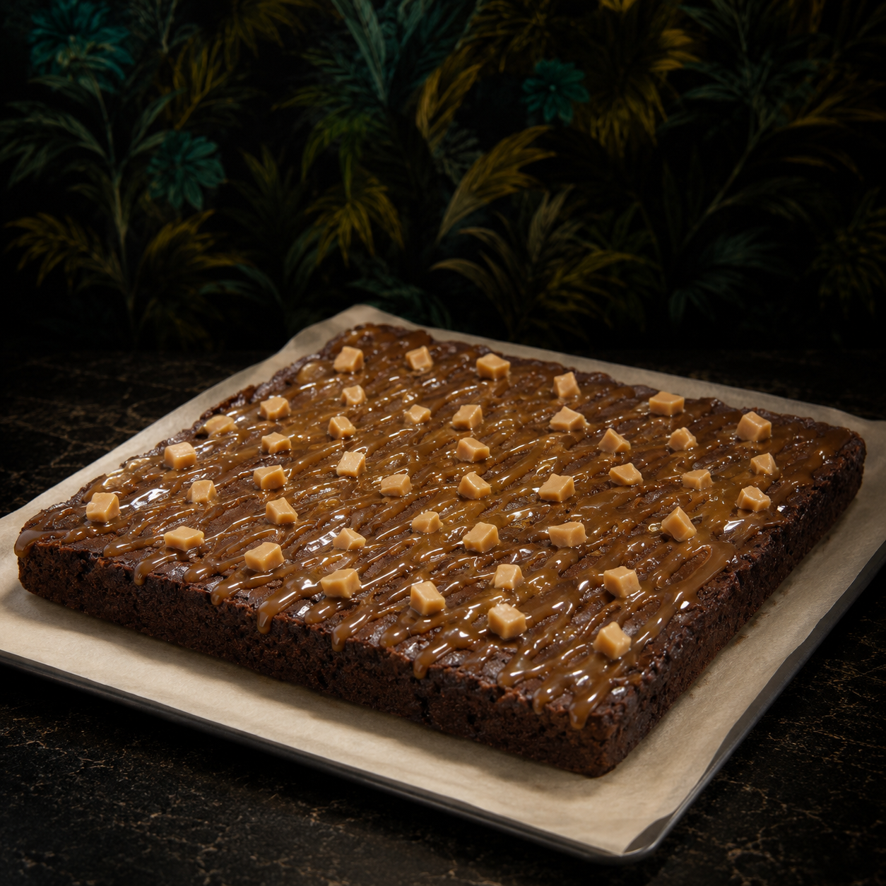 Caramelo Salgado Brownie
