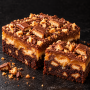 Twix Caramel Brownie Bar