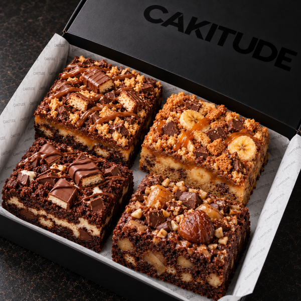 Caja de 4 Brownies