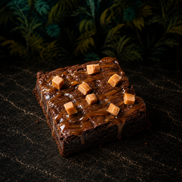 Caramelo Salgado Brownie