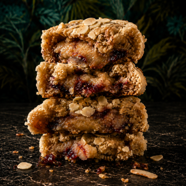 Cherry Bakewell Cookie