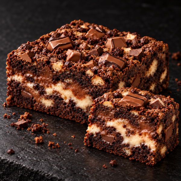 Kinder Délice Stuffed Cookie Bar