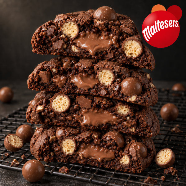 Malteser Crunch Cookie